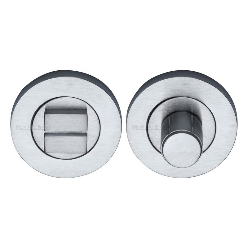 Round Bathroom Turn & Release - RS2030 - RS2030-SC