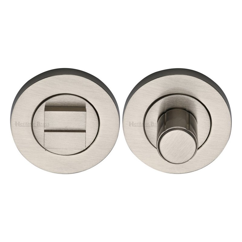 Round Bathroom Turn & Release - RS2030 - RS2030-SN
