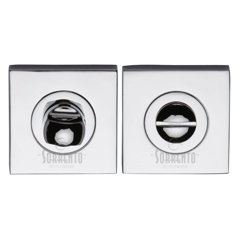 Square Sorrento Thumbturn & Emergency Release - SC-SQ0195-PC