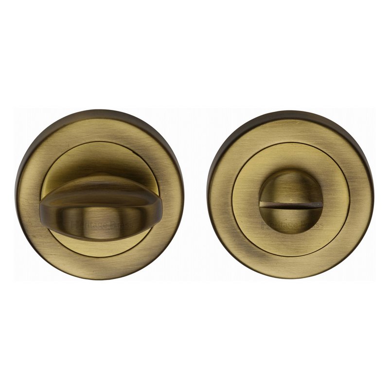 Round Bathroom Turn & Release - V0678 - V0678-AT