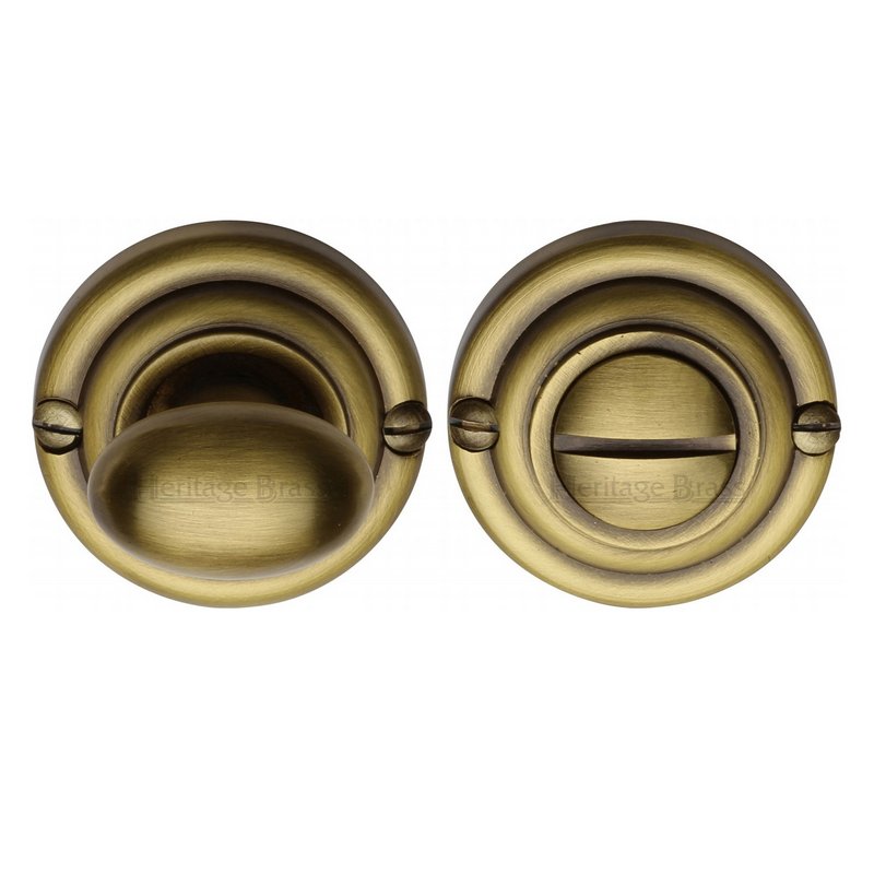 Round Bathroom Turn & Release - V1015 - V1015-AT