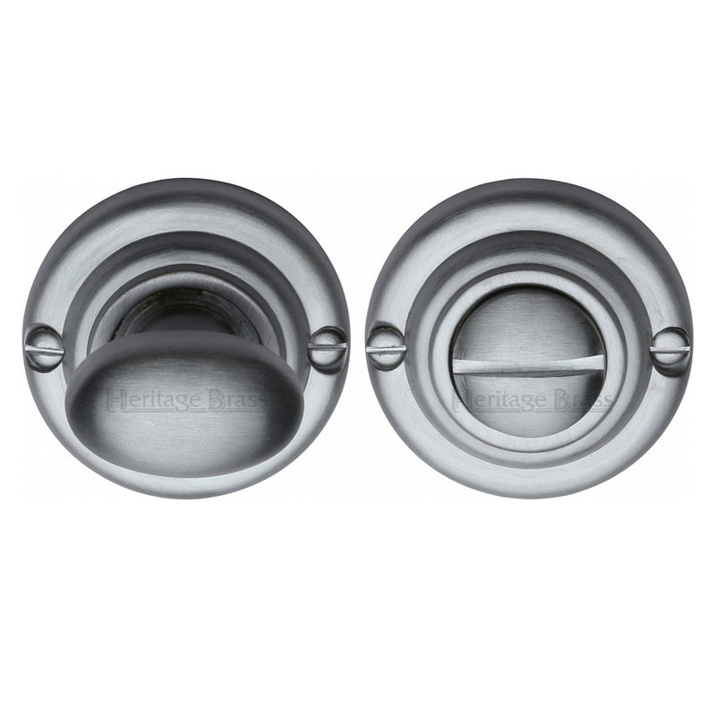 Round Bathroom Turn & Release - V1015 - V1015-SC