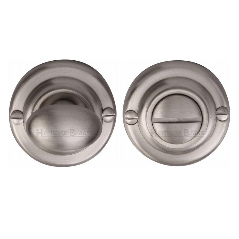 Round Bathroom Turn & Release - V1015 - V1015-SN