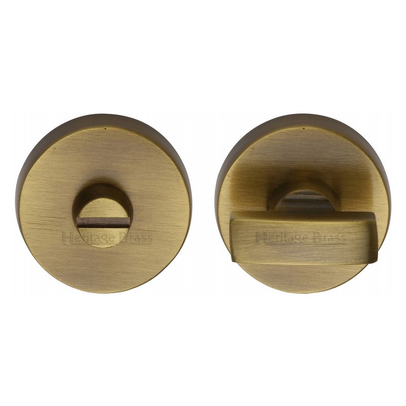 Round Bathroom Turn & Release - V1018 - V1018-AT