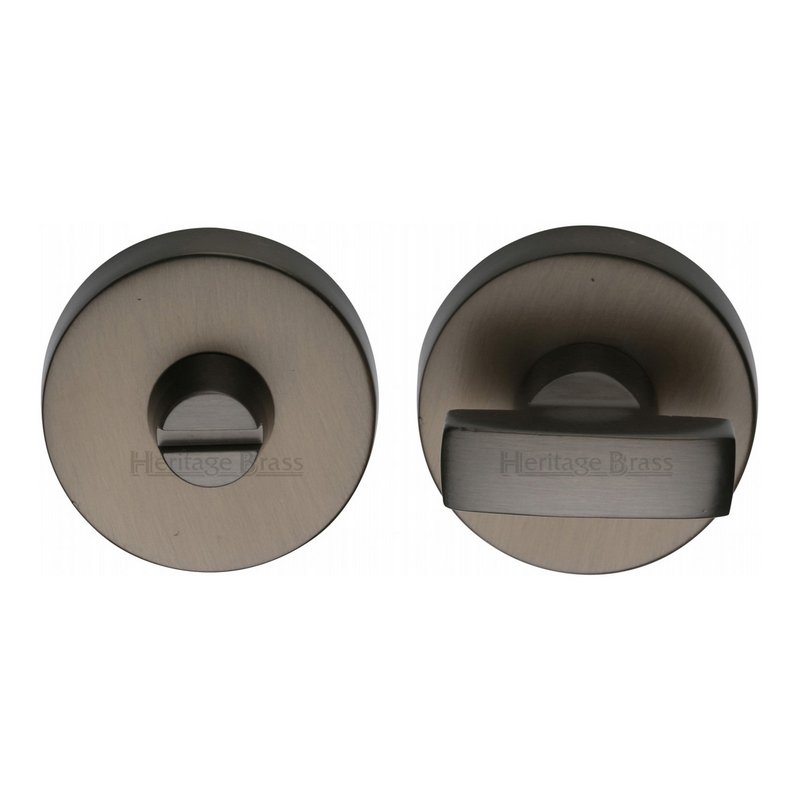 Round Bathroom Turn & Release - V1018 - V1018-MB