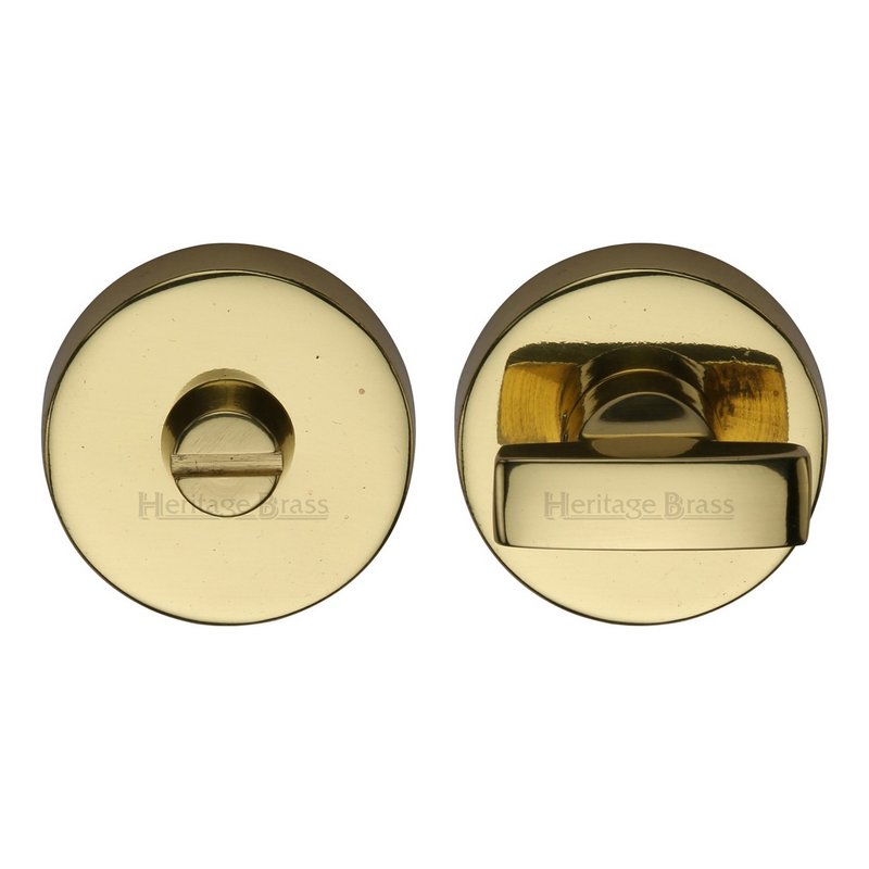 Round Bathroom Turn & Release - V1018 - V1018-PB