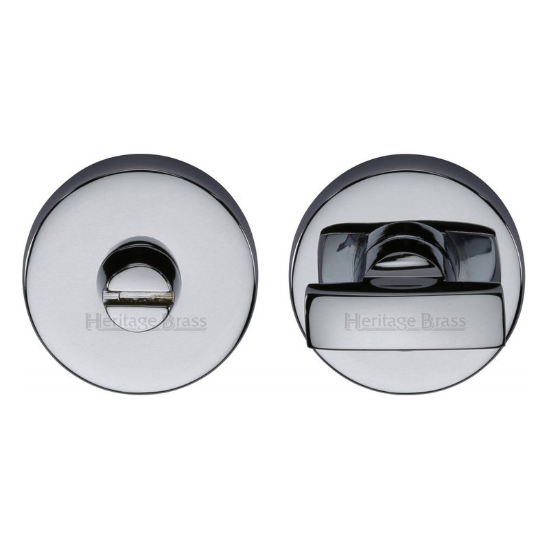 Round Bathroom Turn & Release - V1018 - V1018-PC