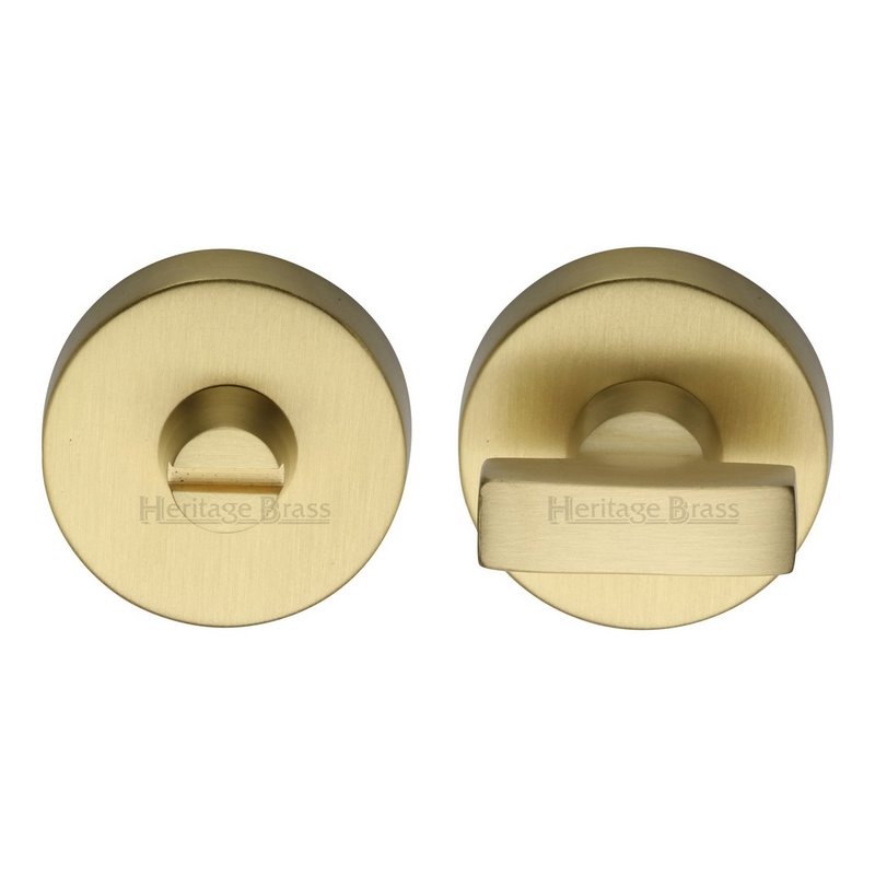 Round Bathroom Turn & Release - V1018 - V1018-SB