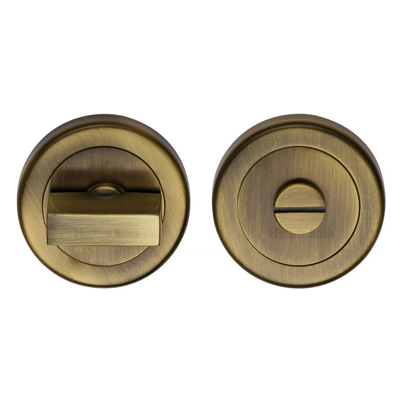 Round Bathroom Turn & Release - V4035  - V4035-AT