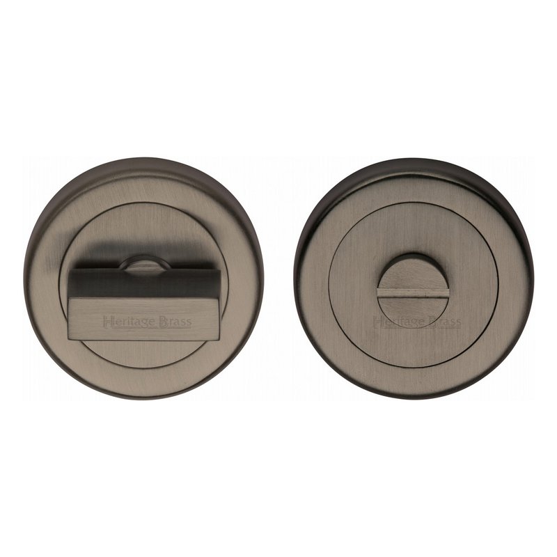 Round Bathroom Turn & Release - V4035  - V4035-MB