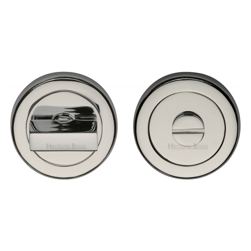 Round Bathroom Turn & Release - V4035  - V4035-PNF