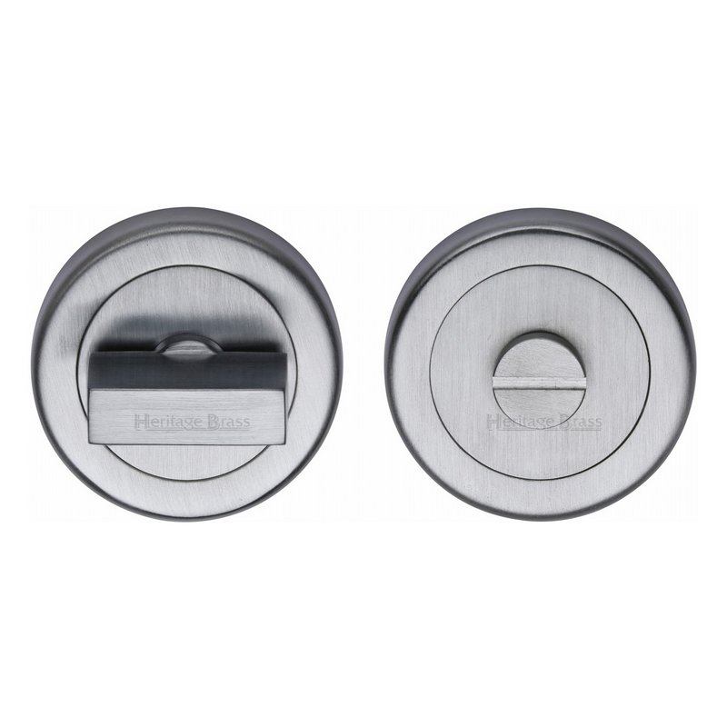 Round Bathroom Turn & Release - V4035  - V4035-SC