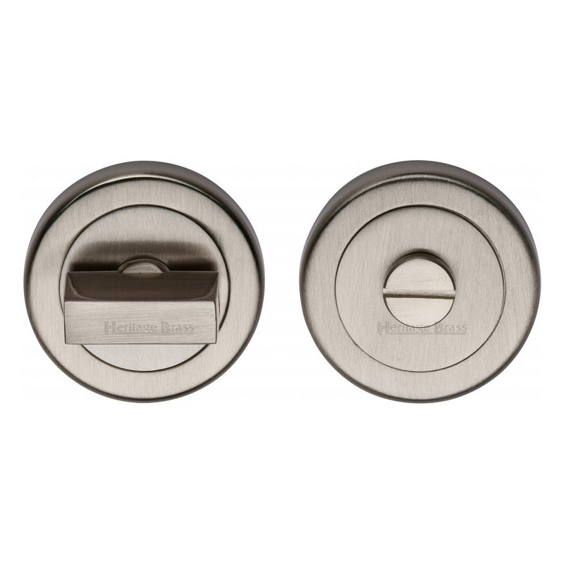 Round Bathroom Turn & Release - V4035  - V4035-SN