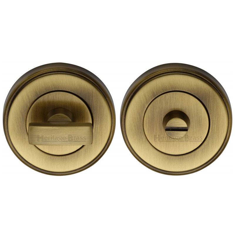 Round Bathroom Turn & Release - V4040 - V4040-AT
