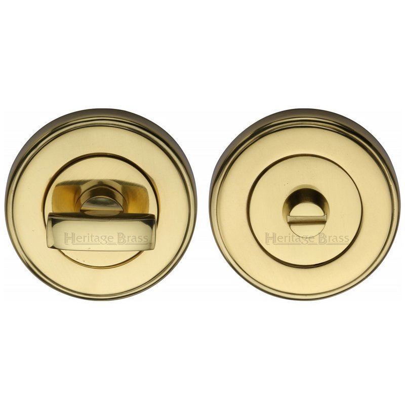 Round Bathroom Turn & Release - V4040 - V4040-PB
