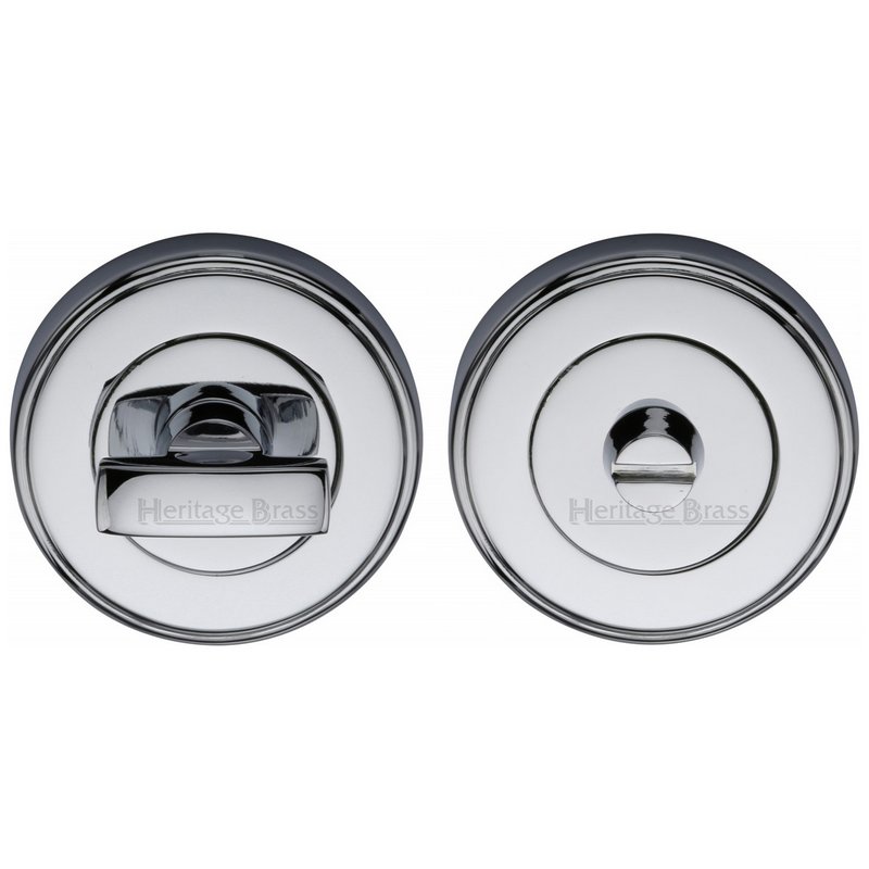 Round Bathroom Turn & Release - V4040 - V4040-PC