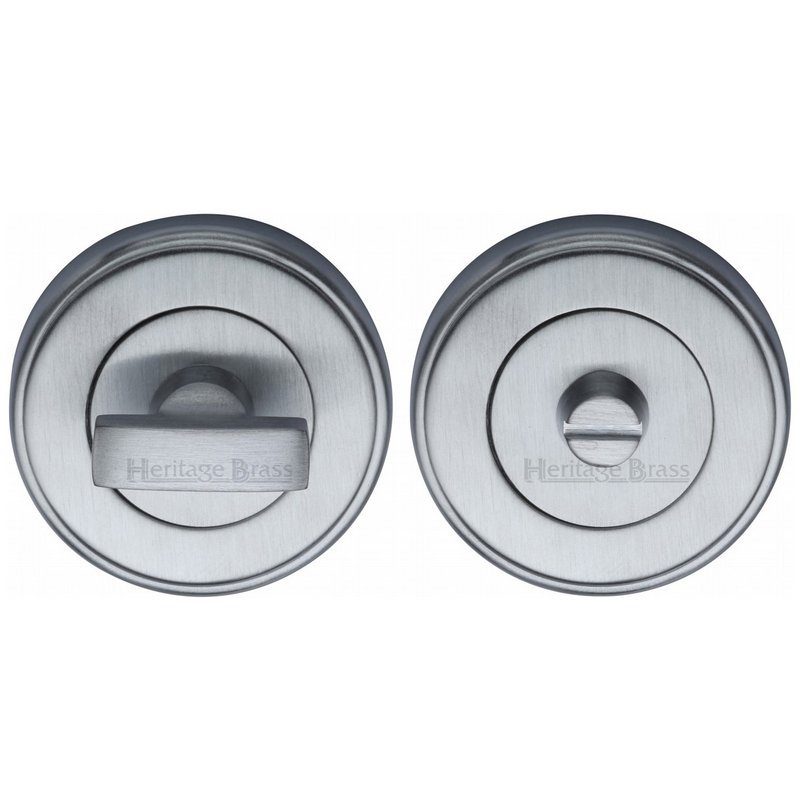 Round Bathroom Turn & Release - V4040 - V4040-SC
