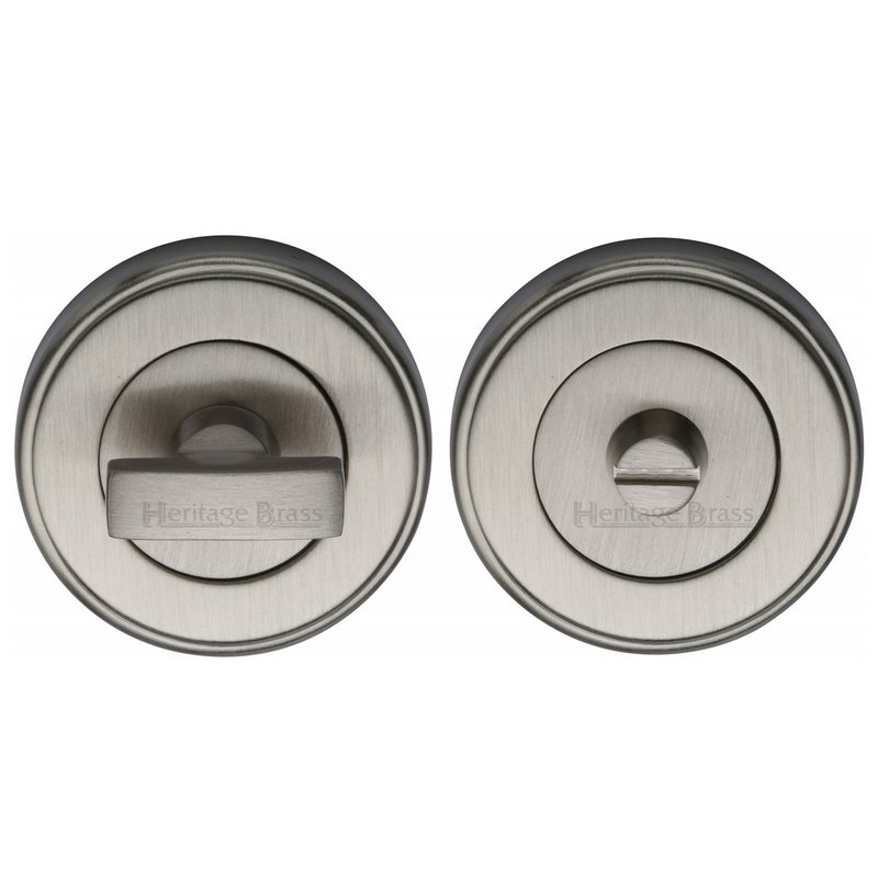 Round Bathroom Turn & Release - V4040 - V4040-SN