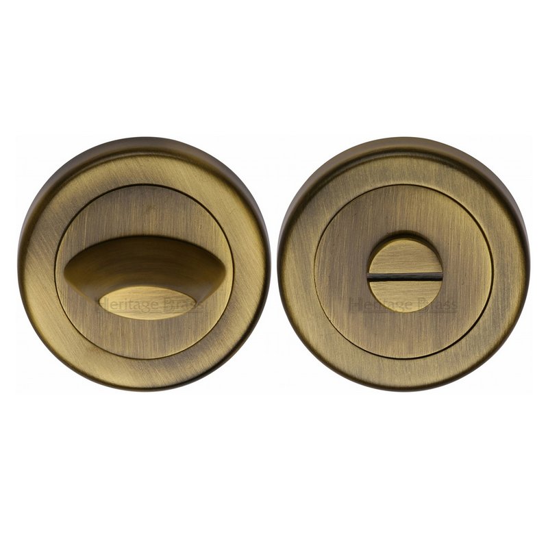 Round Bathroom Turn & Release - V4043 - V4043-AT