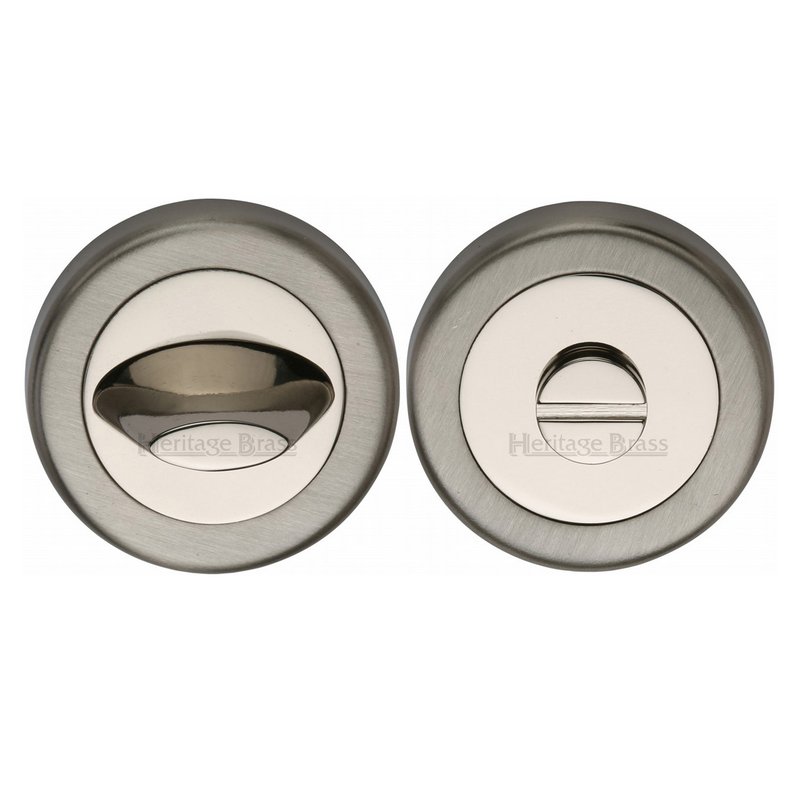 Round Bathroom Turn & Release - V4043 - V4043-MC