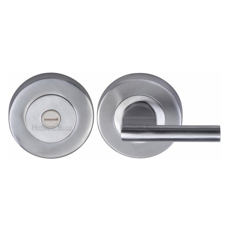 Round Bathroom Turn & Release - V4044 - V4044-SC