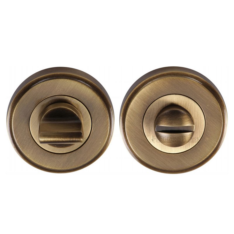 Round Bathroom Turn & Release - V4045 - V4045-AT