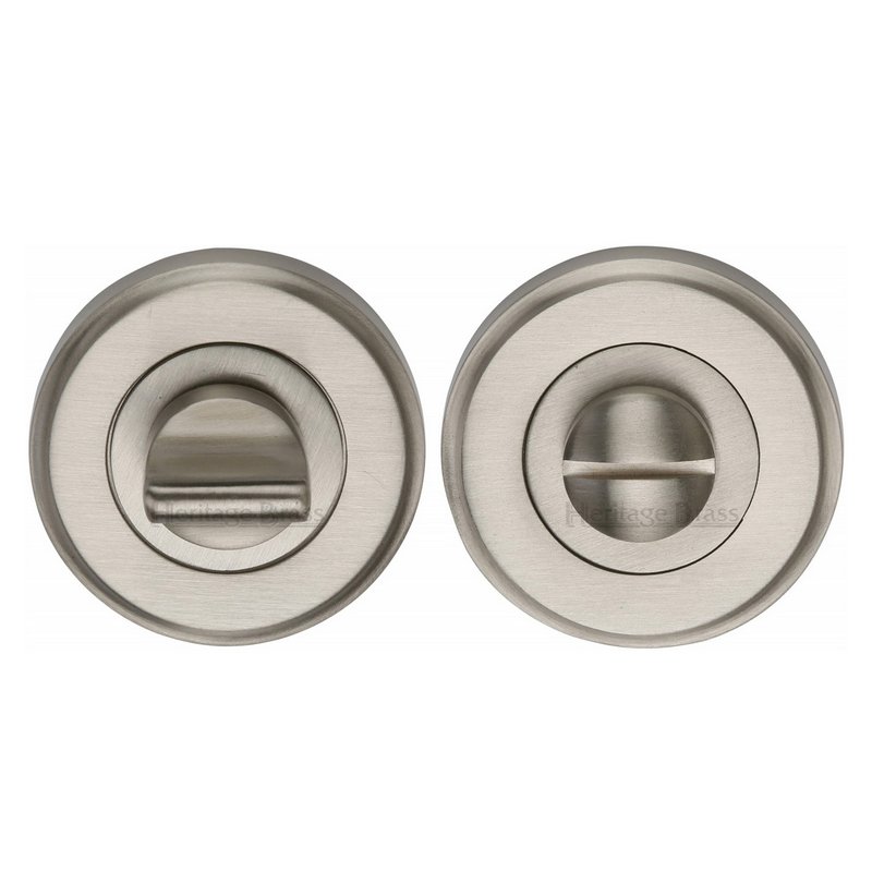 Round Bathroom Turn & Release - V4045 - V4045-SN