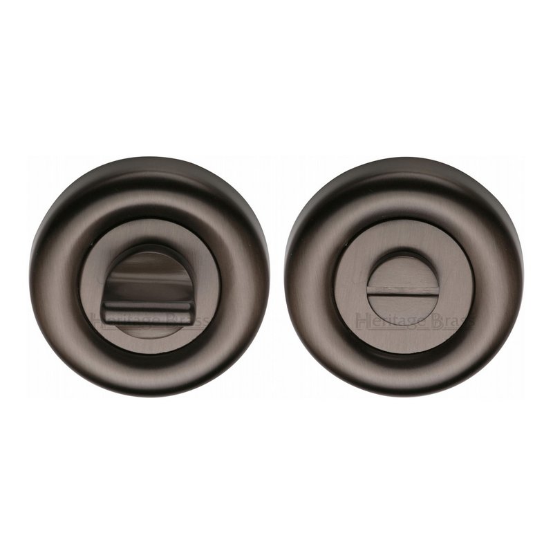 Round Bathroom Turn & Release - V6720 - V6720-MB