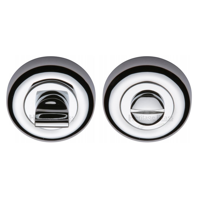 Round Bathroom Turn & Release - V6720 - V6720-PC