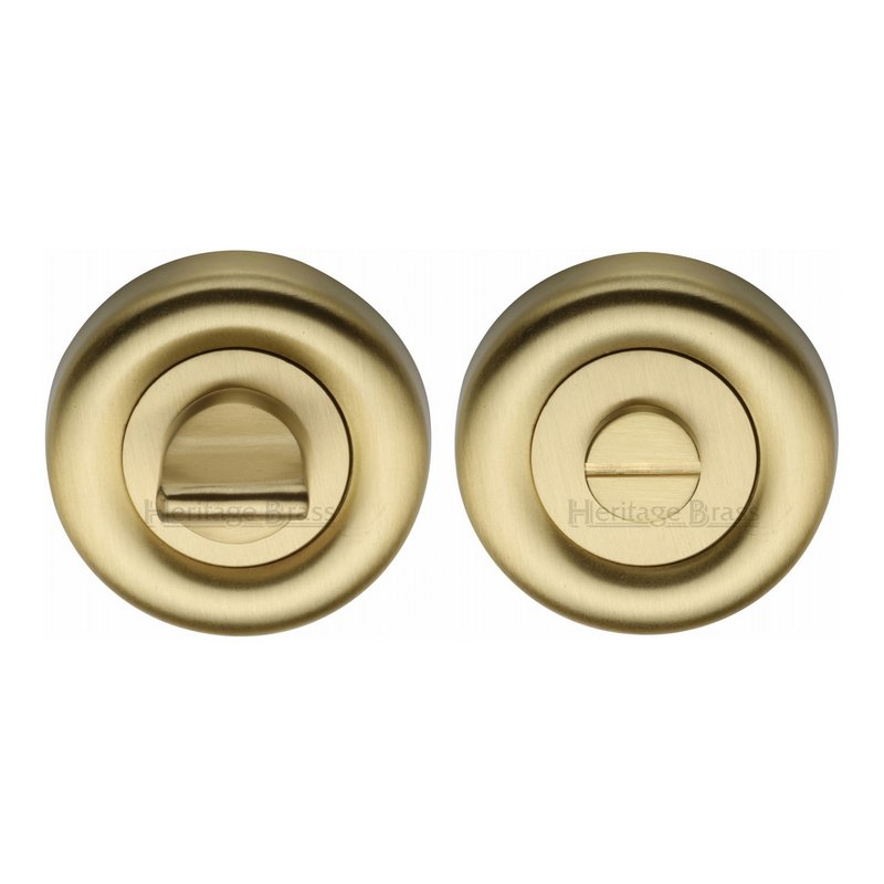 Round Bathroom Turn & Release - V6720 - V6720-SB