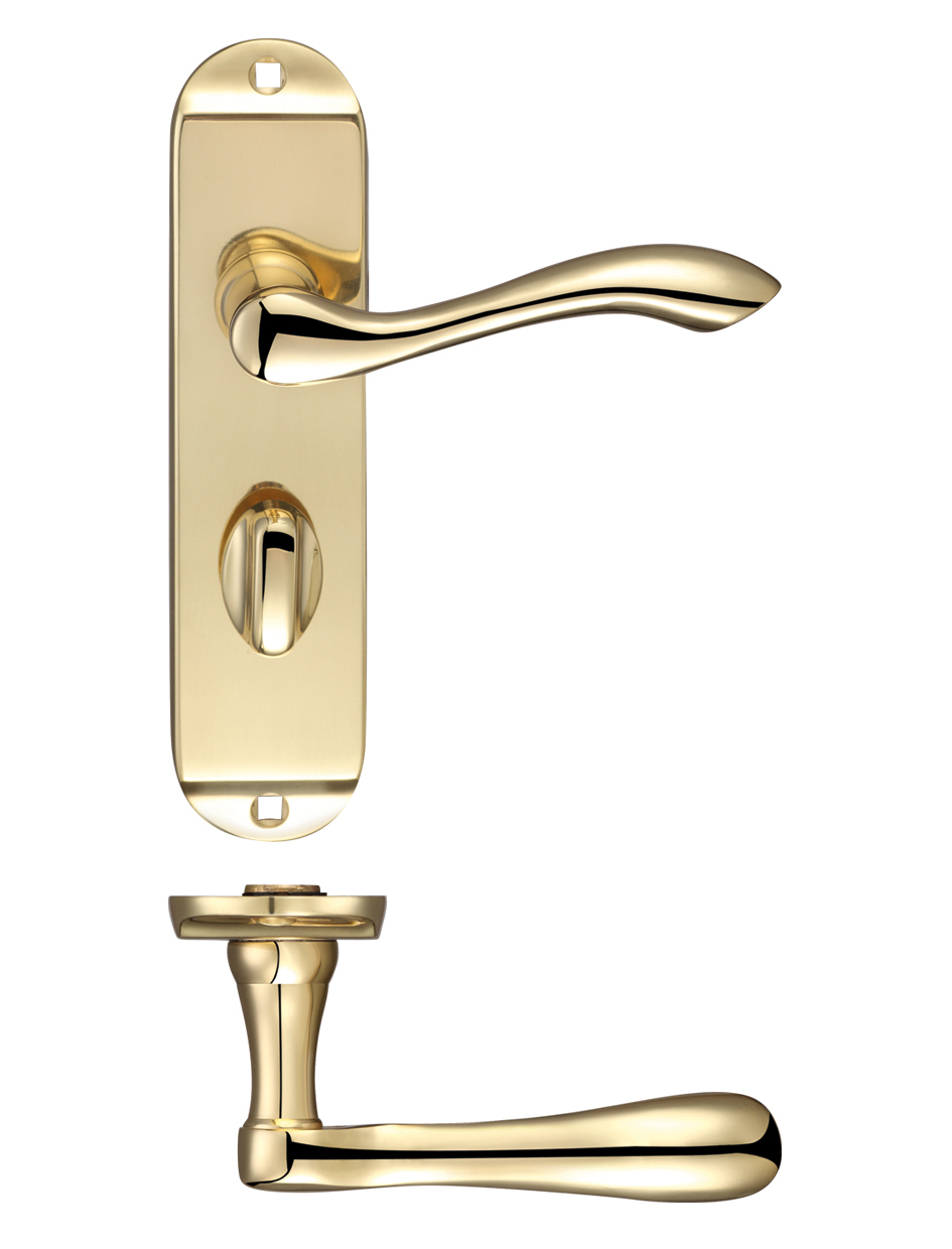 Arundel Lever Bathroom (57mm c/c) Furniture - Short Plate