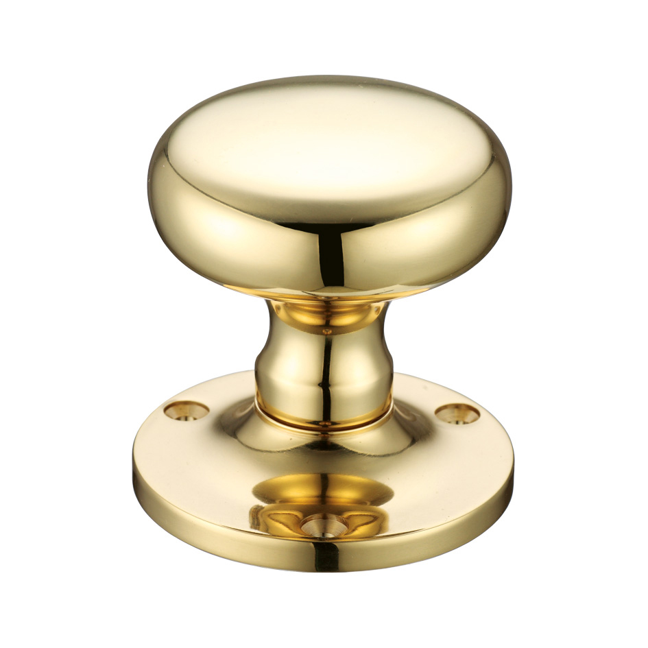 Mushroom Mortice Knob Furniture 62.5mm Rose dia.