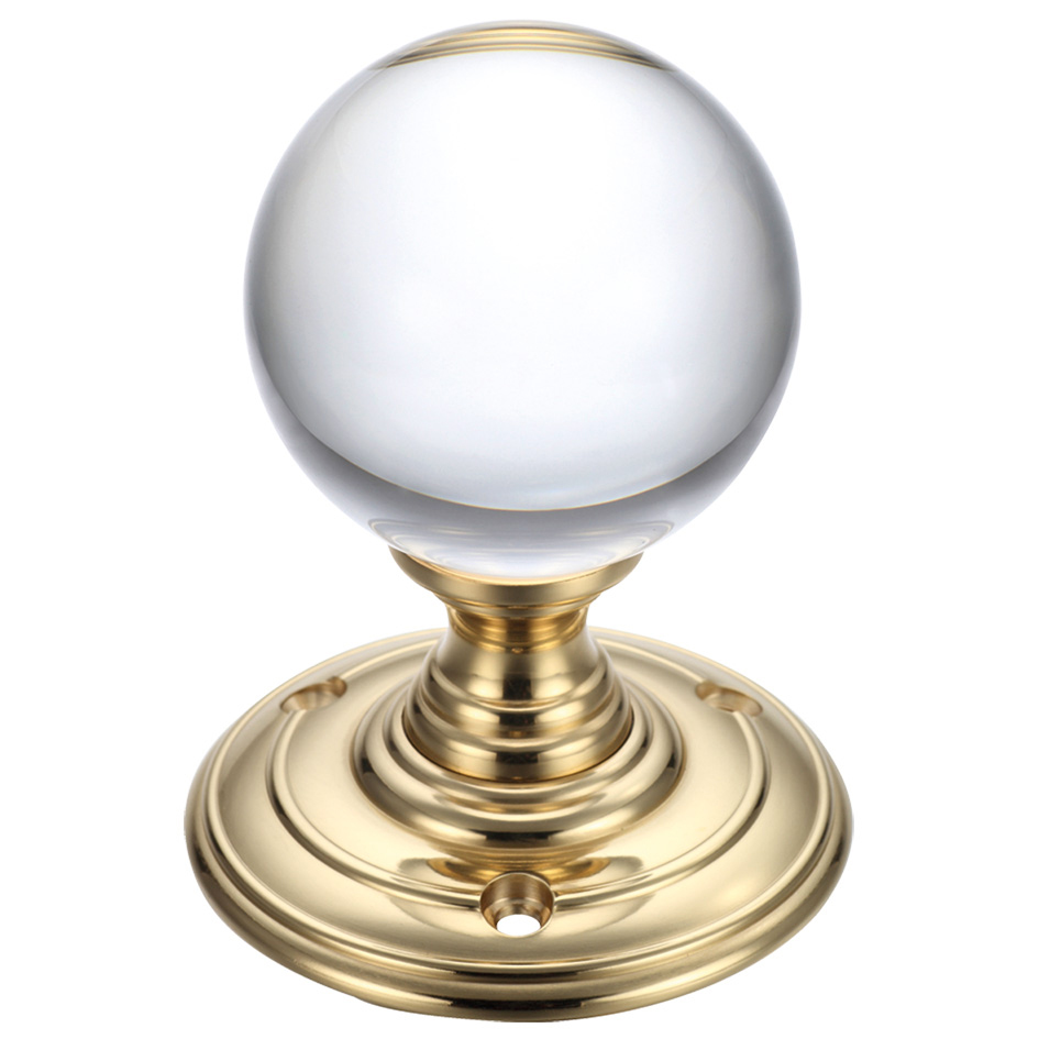 Glass Ball Mortice Knob - 55mm