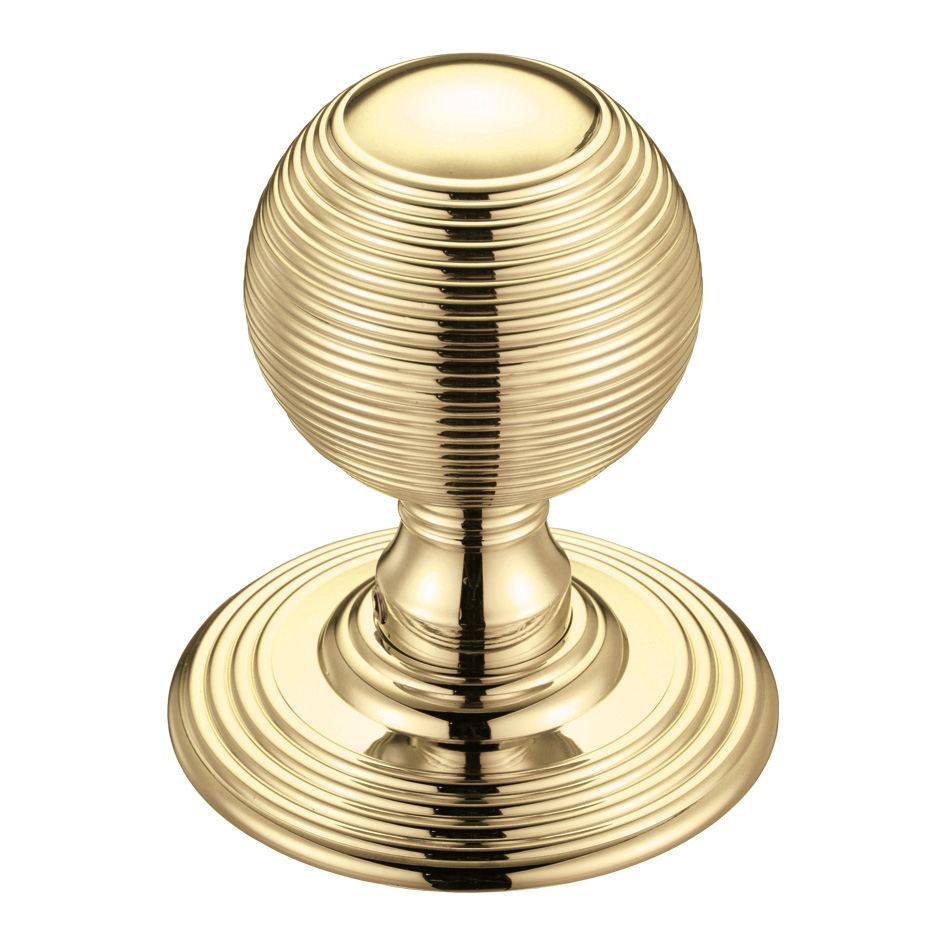 Ringed Mortice Knob - Concealed Fix - Solid