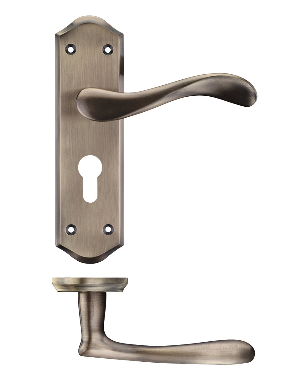 Project Asti lever on lock backplate