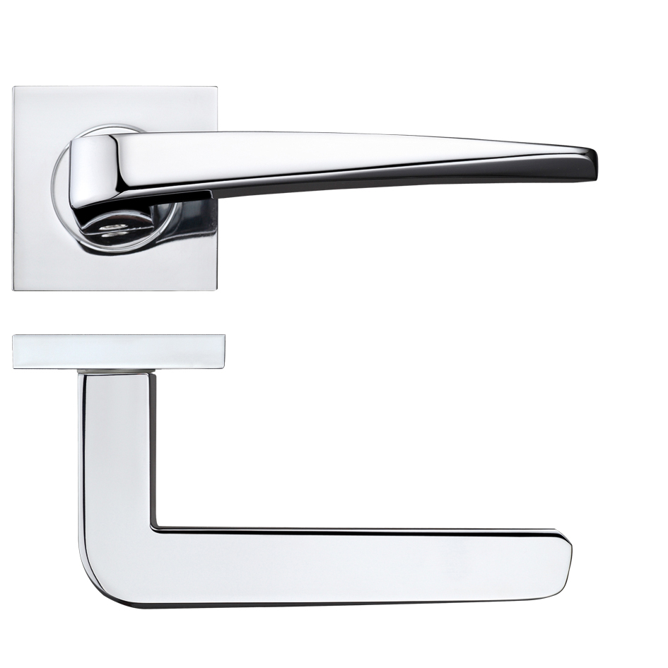 Dorado lever on square rose
