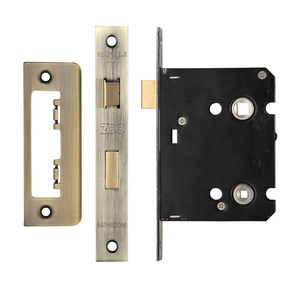 Bathroom Lock 3" - 57mm c/c
