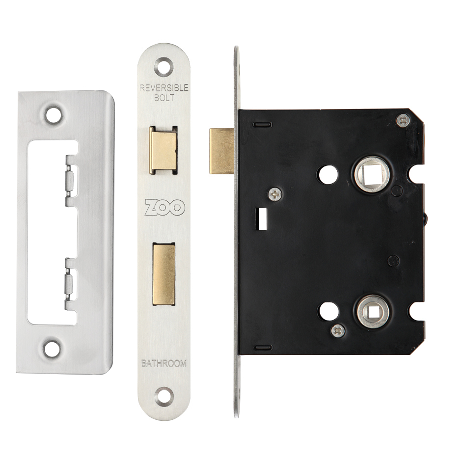 Bathroom Lock 3" - 57mm c/c