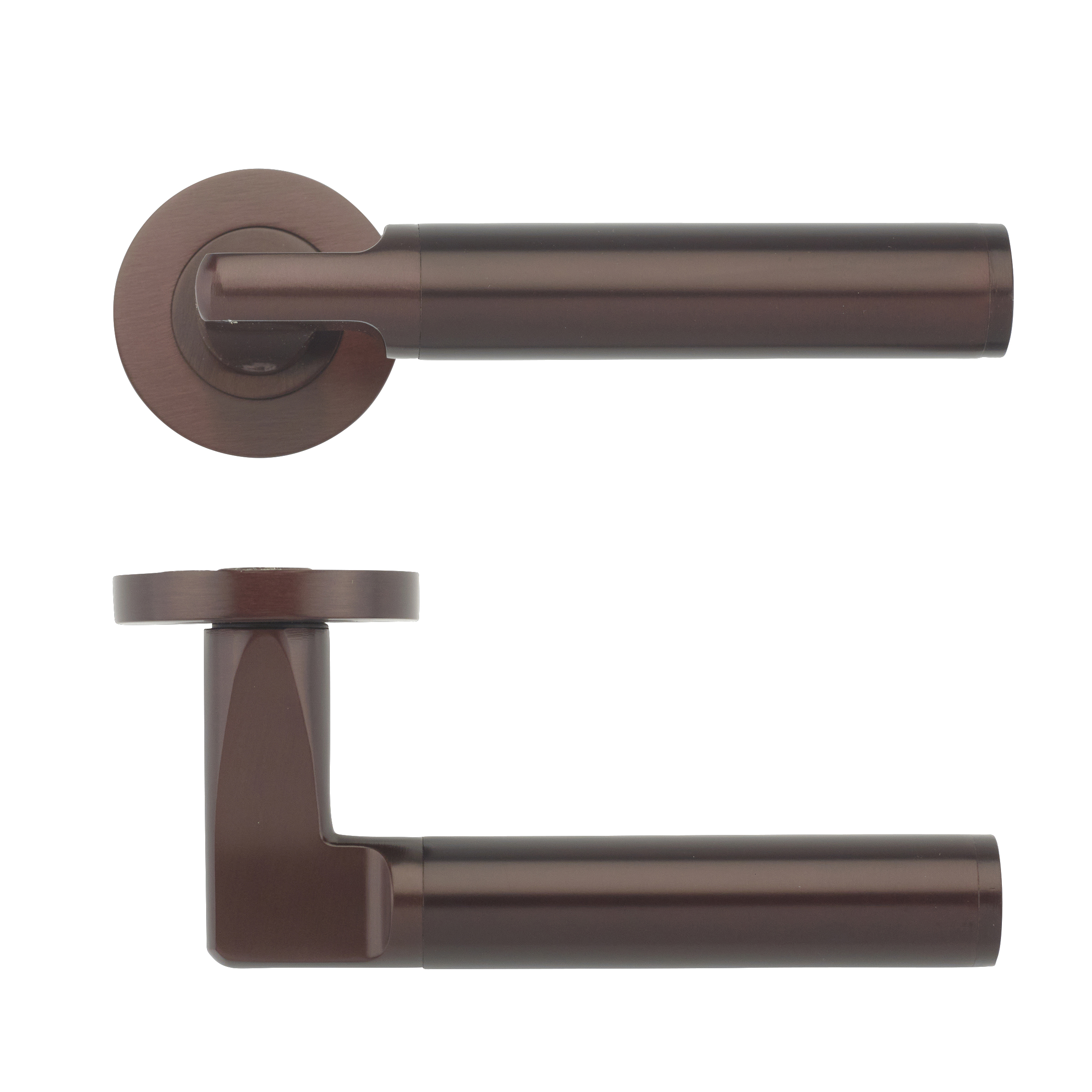 Milan lever on round rose