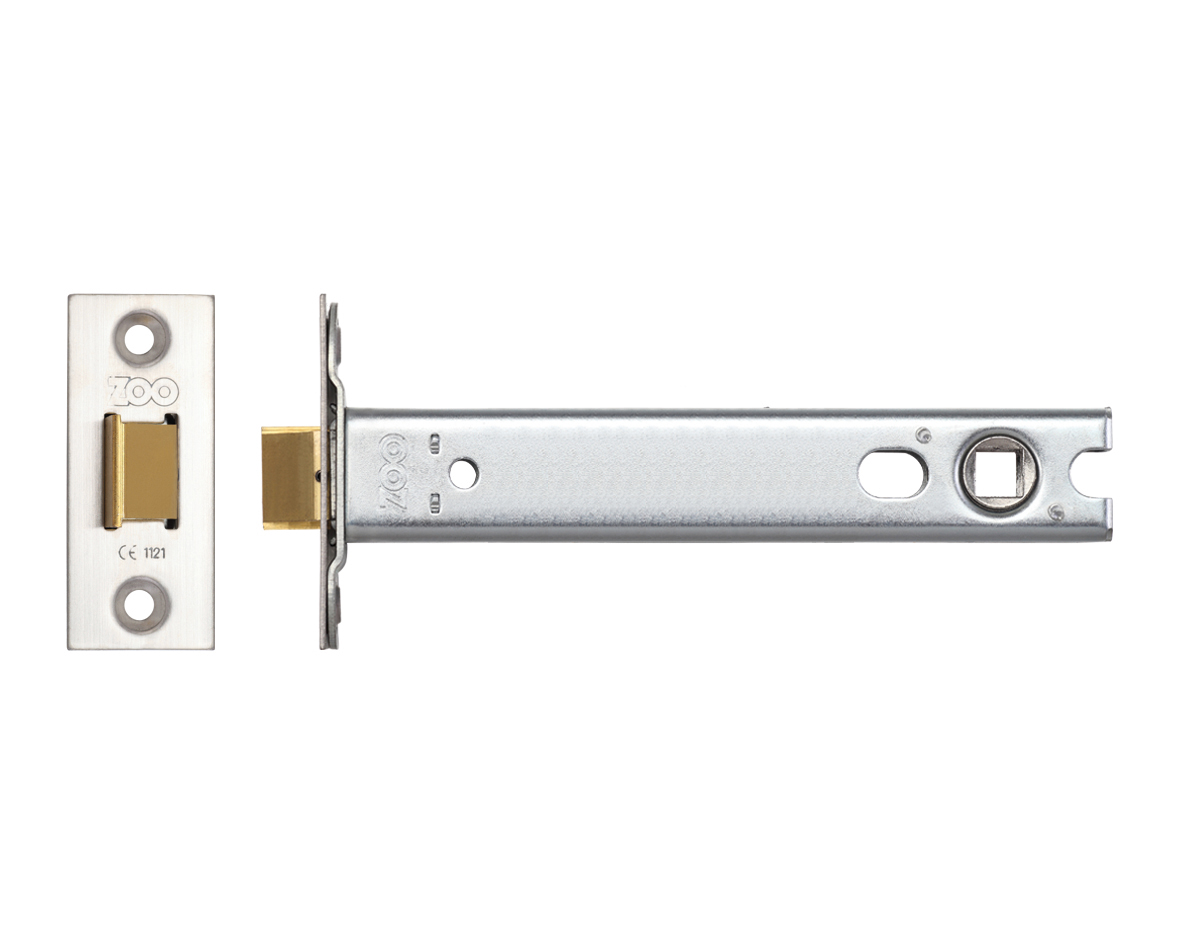 Tubular Latch (Knobs) - Architectural 45* Travel 152mm C/W SSS Forends