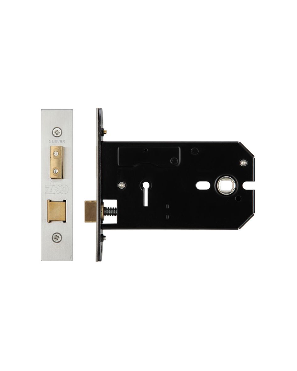 3 Lever Horizontal Lock - 127mm - Keyed Alike - No.379